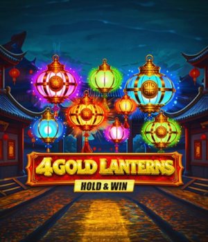 4 Gold Lanterns